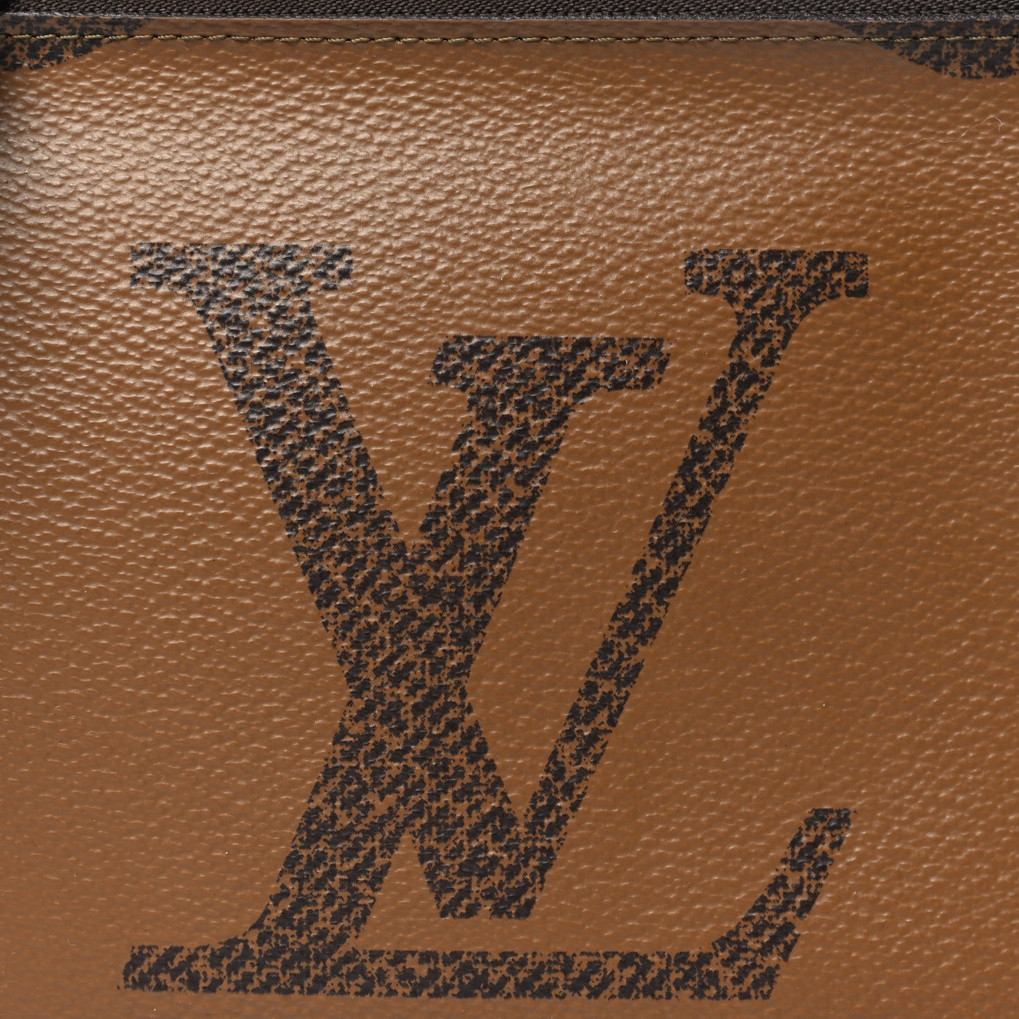 Reverse Monogram Giant Double Zip Pochette