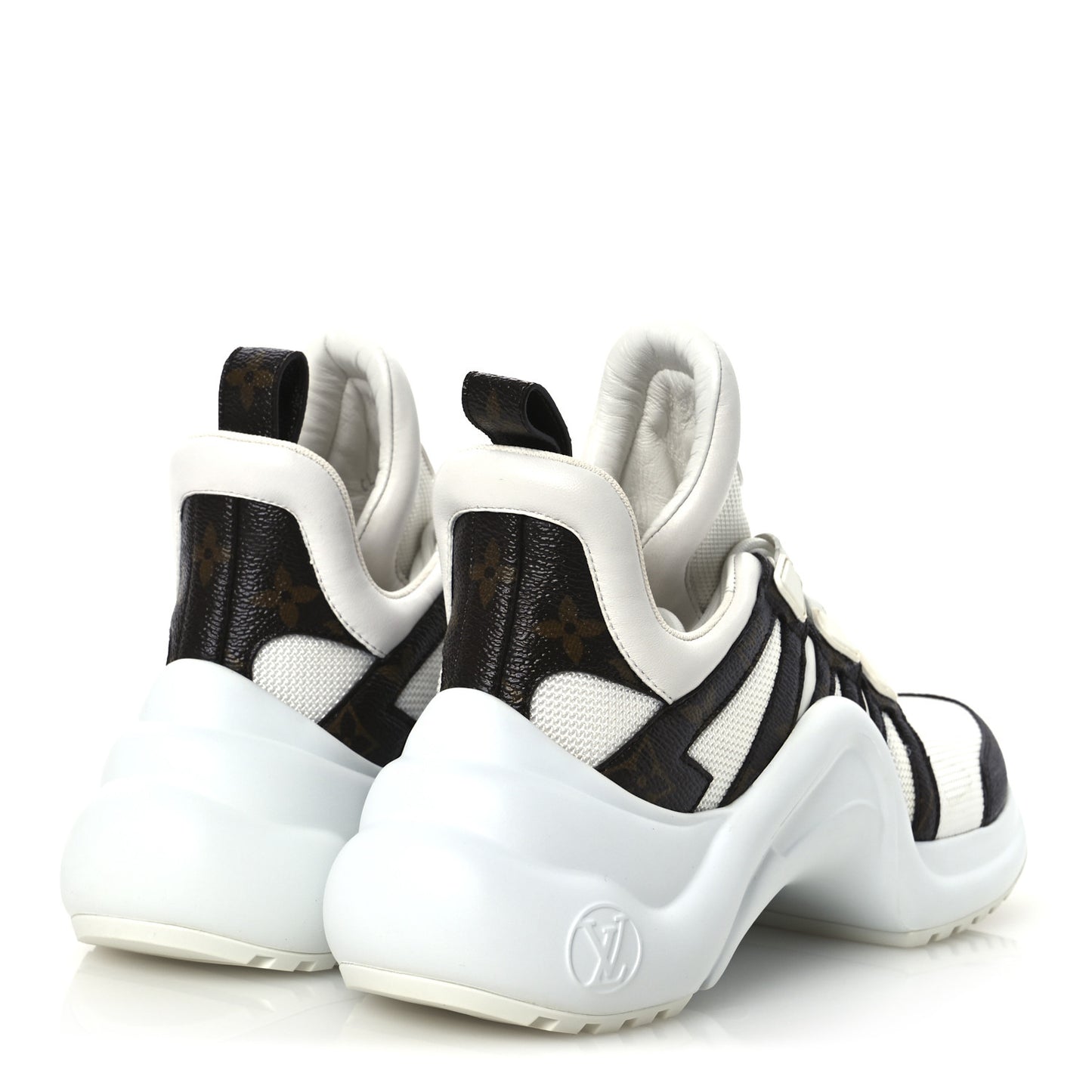 Patent Monogram LV Archlight Sneakers 37 White