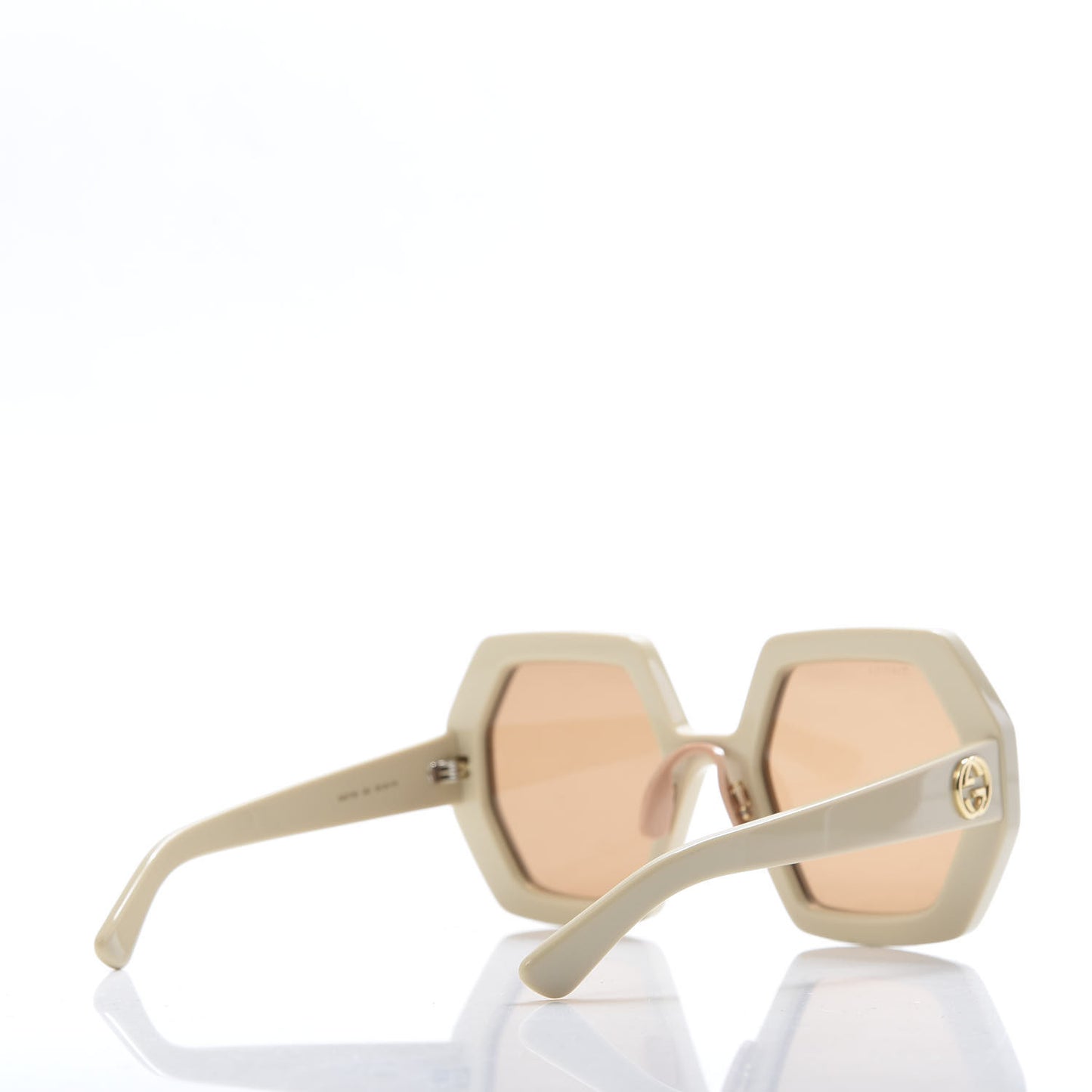 Acetate Square Sunglasses GG0772S White