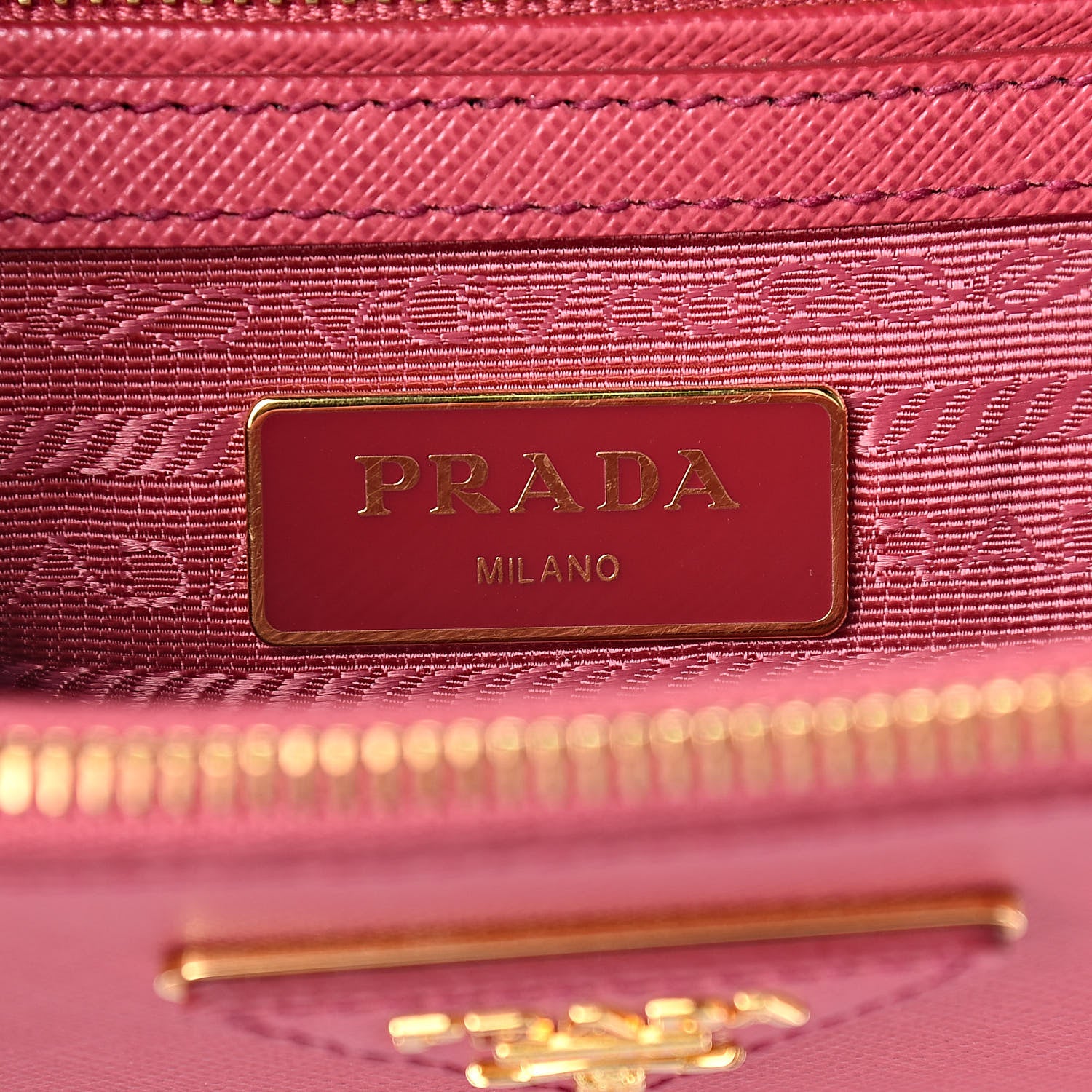 Prada Saffiano Small Galleria Double Zip Tote Tamaris 6 of 10