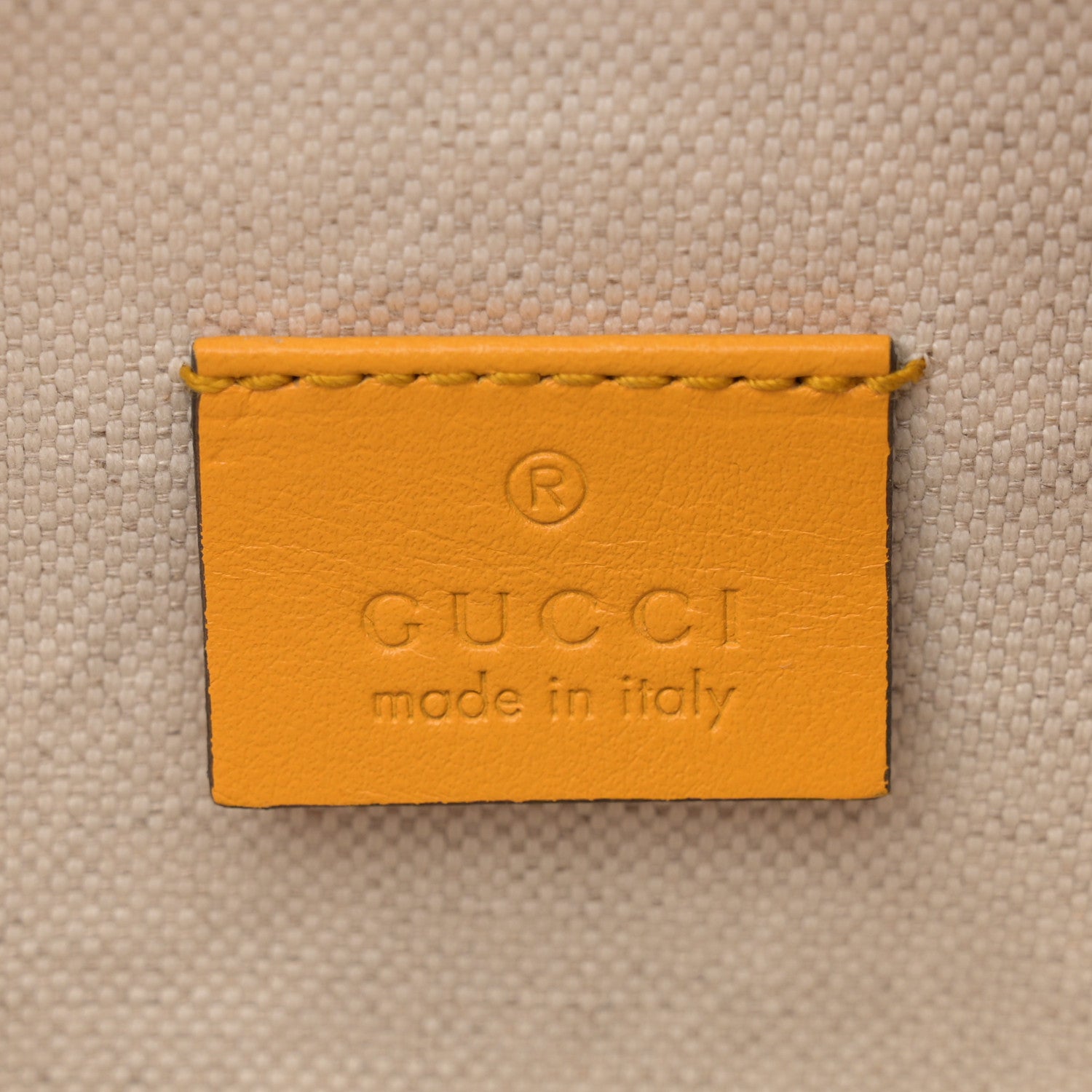 Gucci Calfskin GG Tennis Embossed Belt Bag Crop 6 of 11