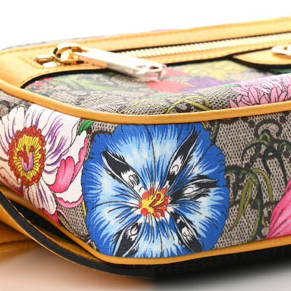 Gucci GG Supreme Monogram Flora Medium Ophidia Belt Bag Beige Multicolor Crop 8 of 9