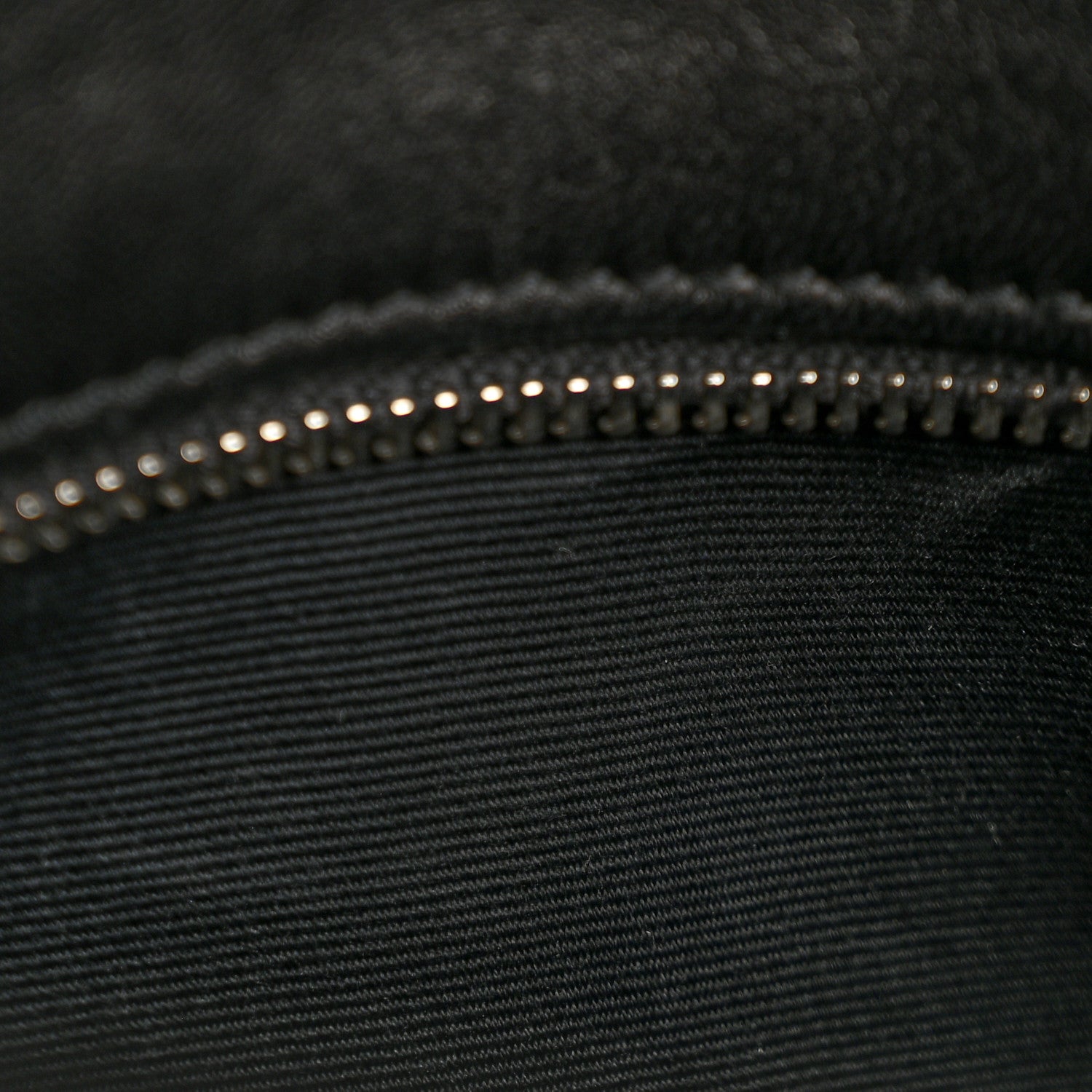 Saint Laurent Lambskin Quilted Medium Loulou Puffer Monogram Chain Satchel Black 11 of 13