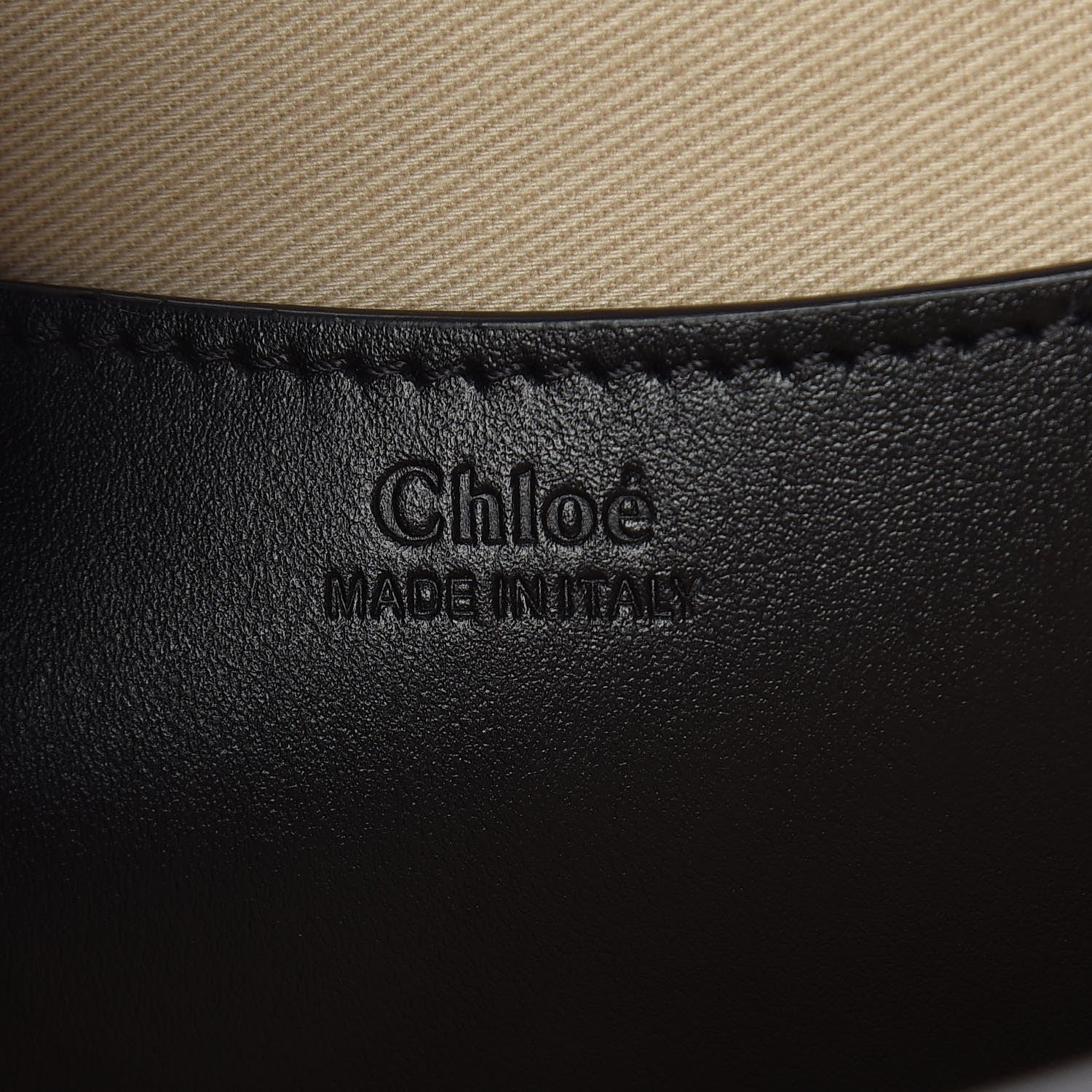 Chloe Calfskin Suede Large Tess Bag Black 6 of 9