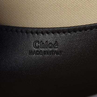 Chloe Calfskin Suede Large Tess Bag Black 6 of 9