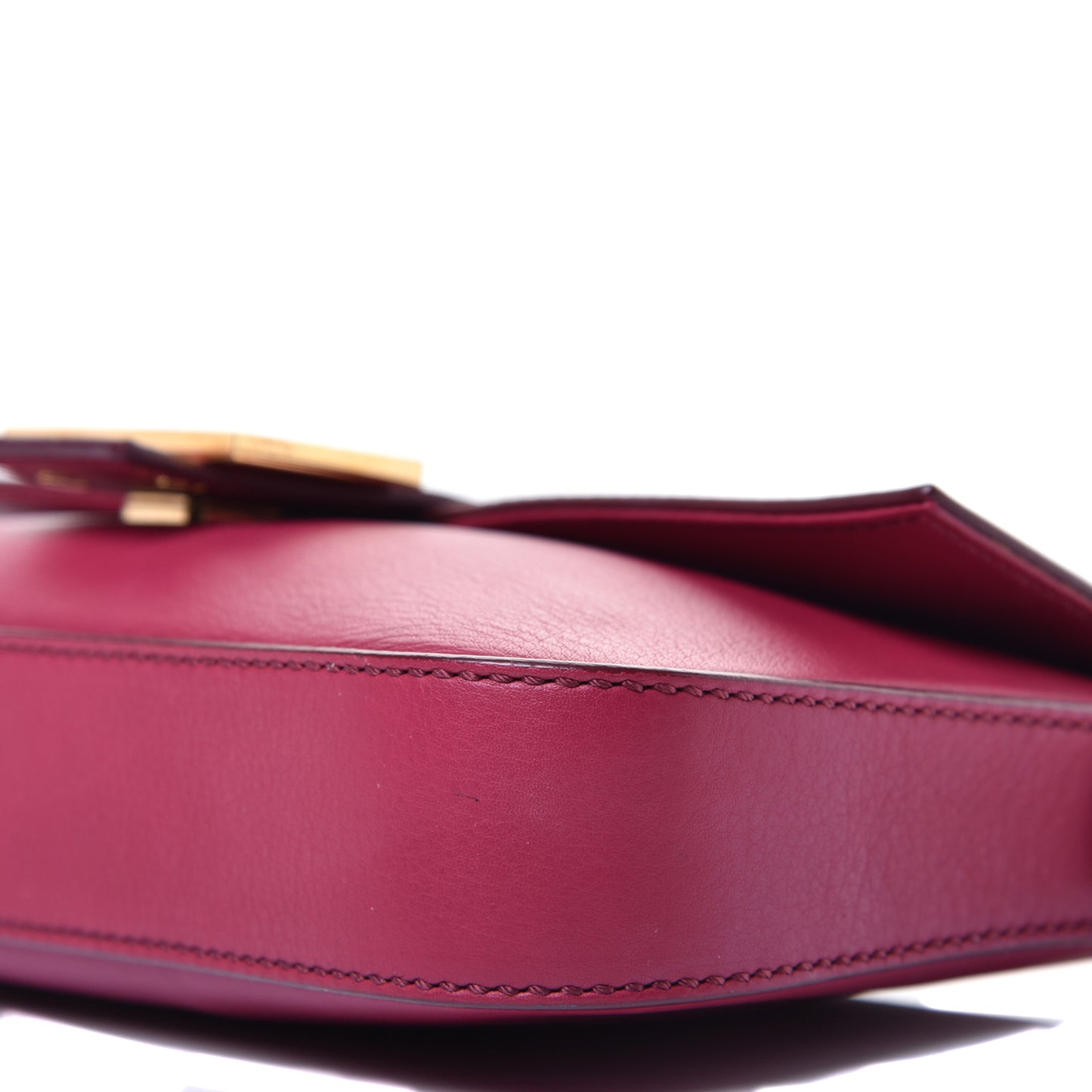 Vitello Enamel Interchangeable Strap Baguette Amarena