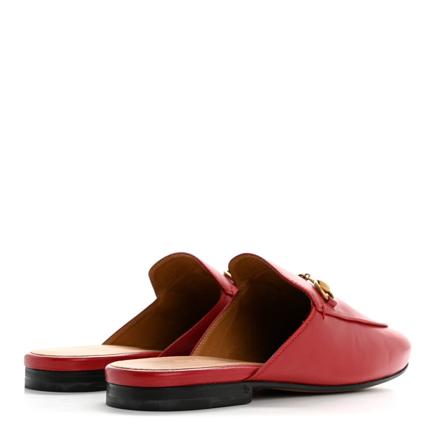 Malaga Kid Womens Princetown Slippers 37 Hibiscus Red