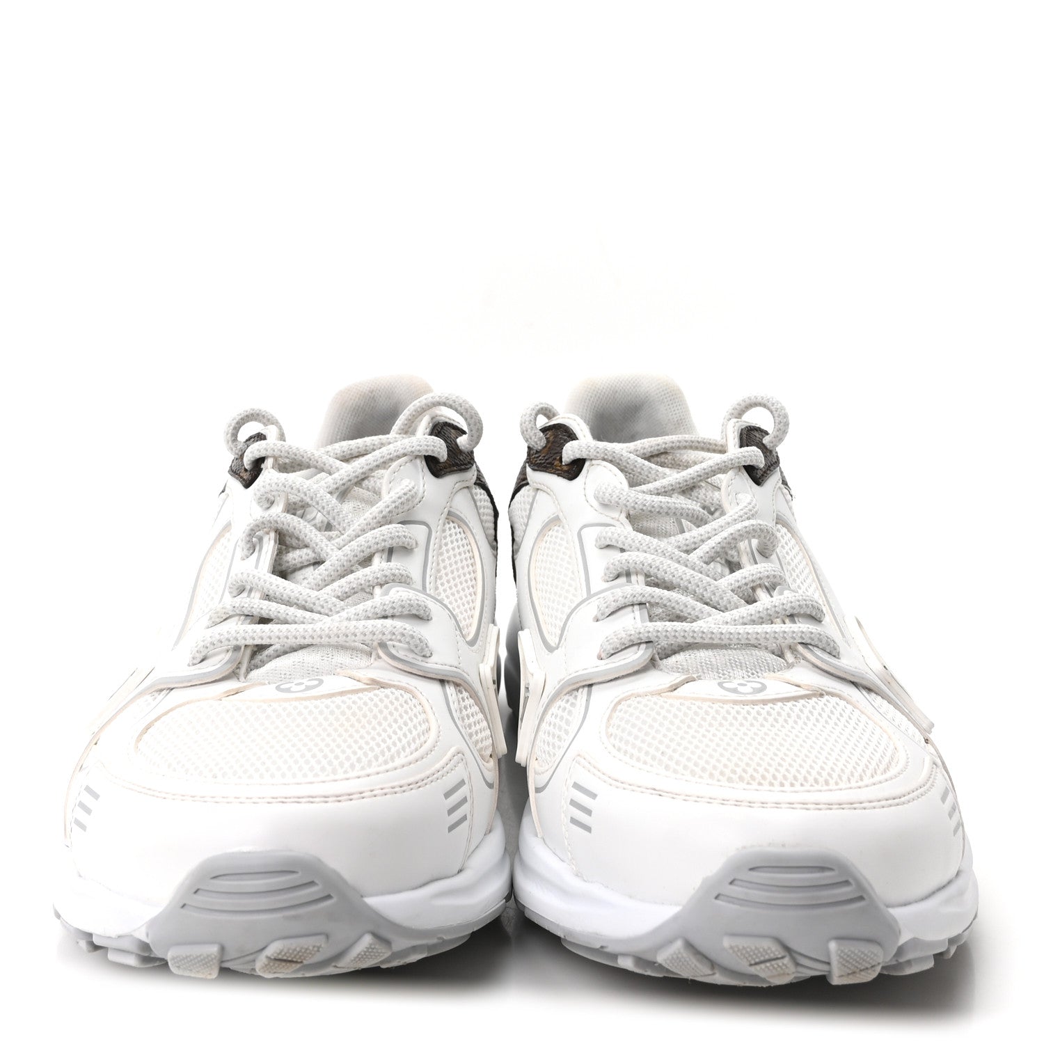 Louis Vuitton Mesh Monogram LV Olympia Sneakers 35.5 White 3 of 9