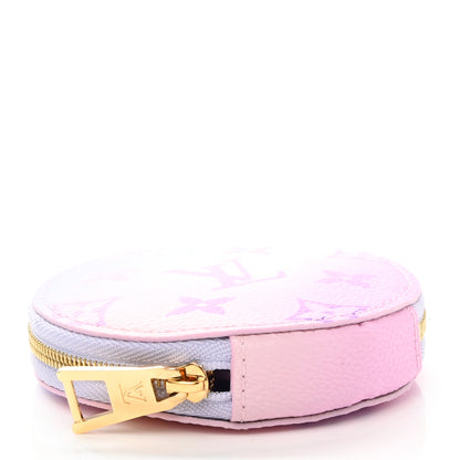 Louis Vuitton Monogram Spring In The City Papillon BB Round Coin Purse Sunrise Pastel 3 of 5