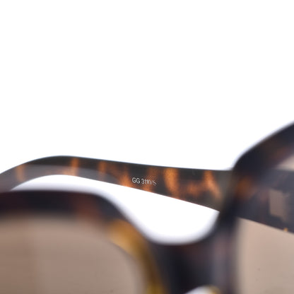 Gucci GG Web Sunglasses 3110/S Black 5 of 6