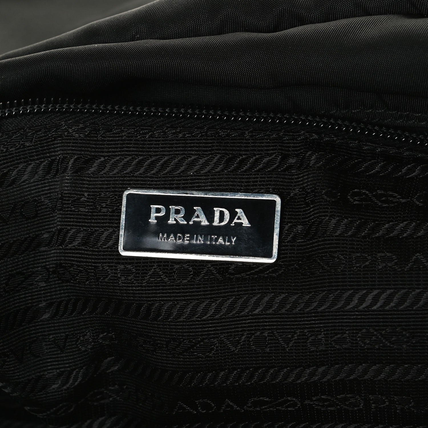 Prada Nylon Vela Messenger Bag Black 5 of 20