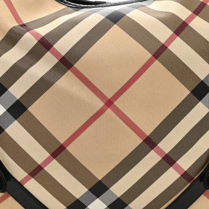 Burberry Supernova Check Large Larkin Hobo Black 7 of 10