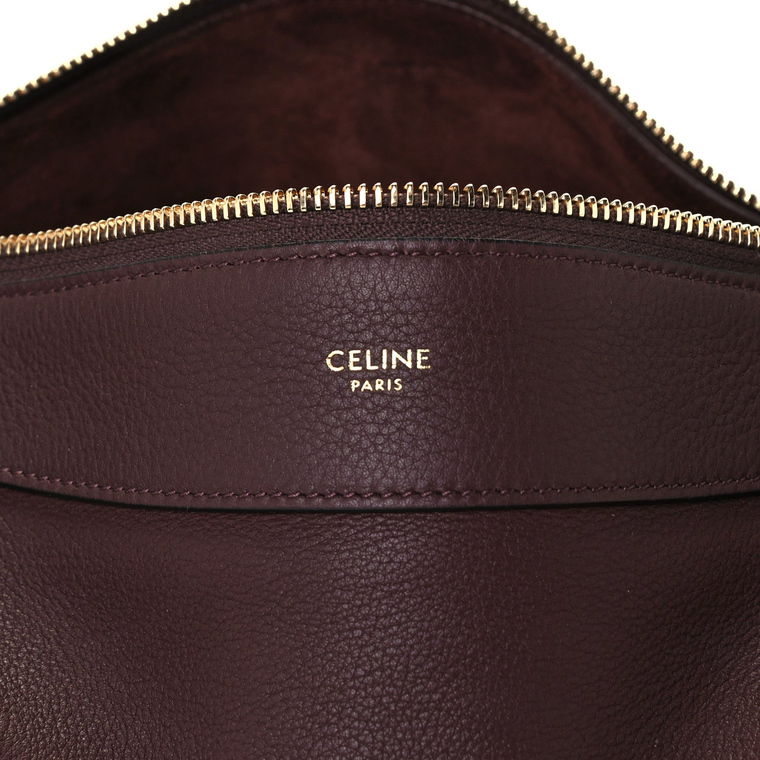 Celine Supple Calfskin Medium Romy Shoulder Bag Tan 8 of 9
