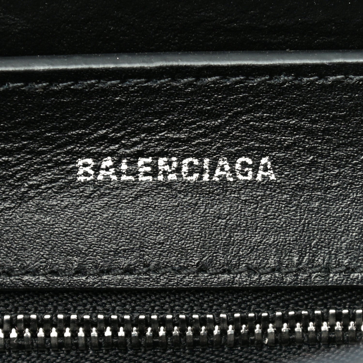 Balenciaga Textured Patent Calfskin XXS Everyday Tote Black 9 of 10