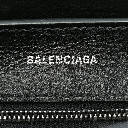 Balenciaga Textured Patent Calfskin XXS Everyday Tote Black 9 of 10