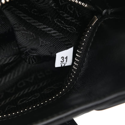 Prada Re-Nylon Spazzolato Re-Edition 2002 Moon Bag Black 6 of 7