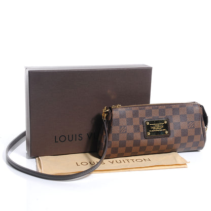 Louis Vuitton Damier Ebene Eva Clutch 5 of 8