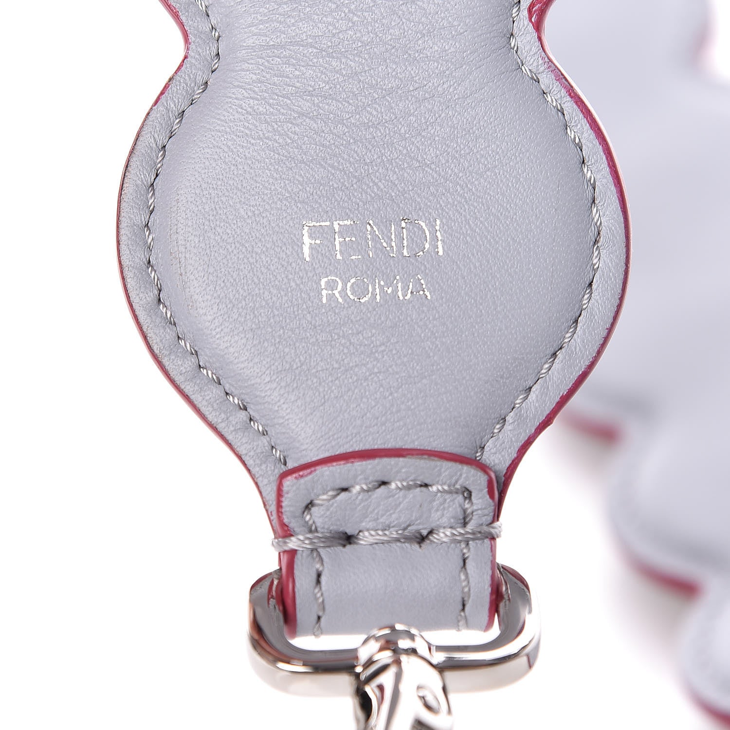 Fendi Vitello Dolce Spike Studded Circle Strap You Ardesia Multicolor 3 of 4