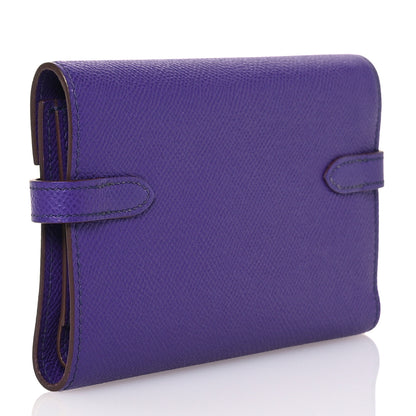 Hermes Epsom Medium Kelly Wallet  Crocus 3 of 13
