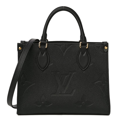 Louis Vuitton Empreinte Monogram Giant Onthego PM Black 1 of 11