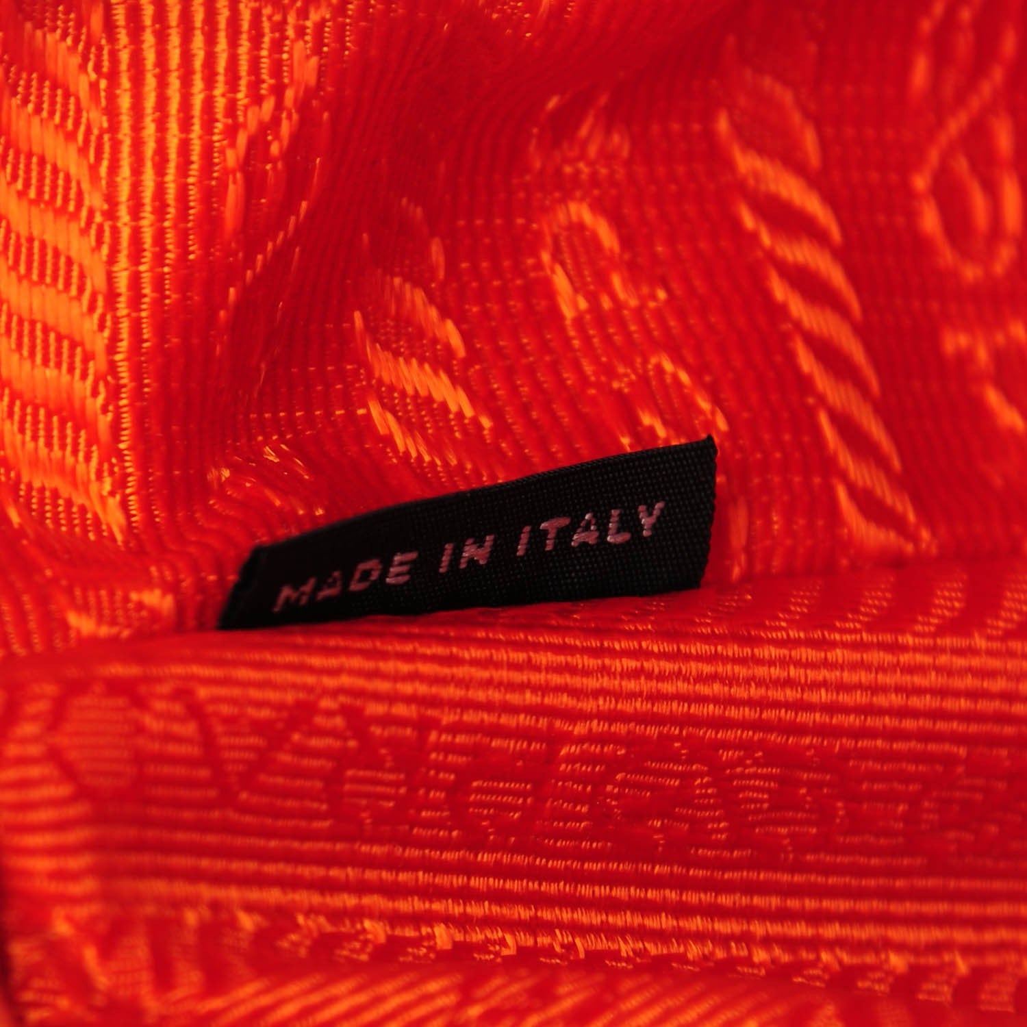 Prada Saffiano Lux Large Tote Papaya 7 of 9