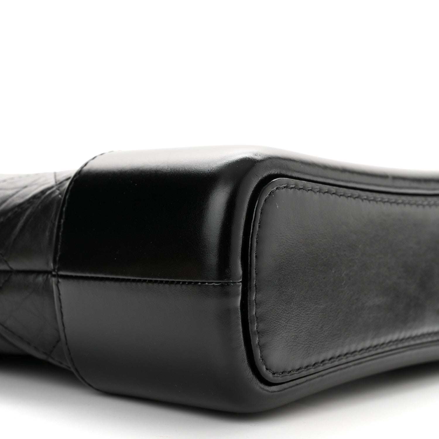 Chanel Aged Calfskin Quilted New Medium Gabrielle Hobo Black 9 of 11