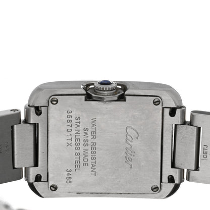 Cartier Stainless Steel 23mm Tank Anglaise Quartz Watch 4 of 4