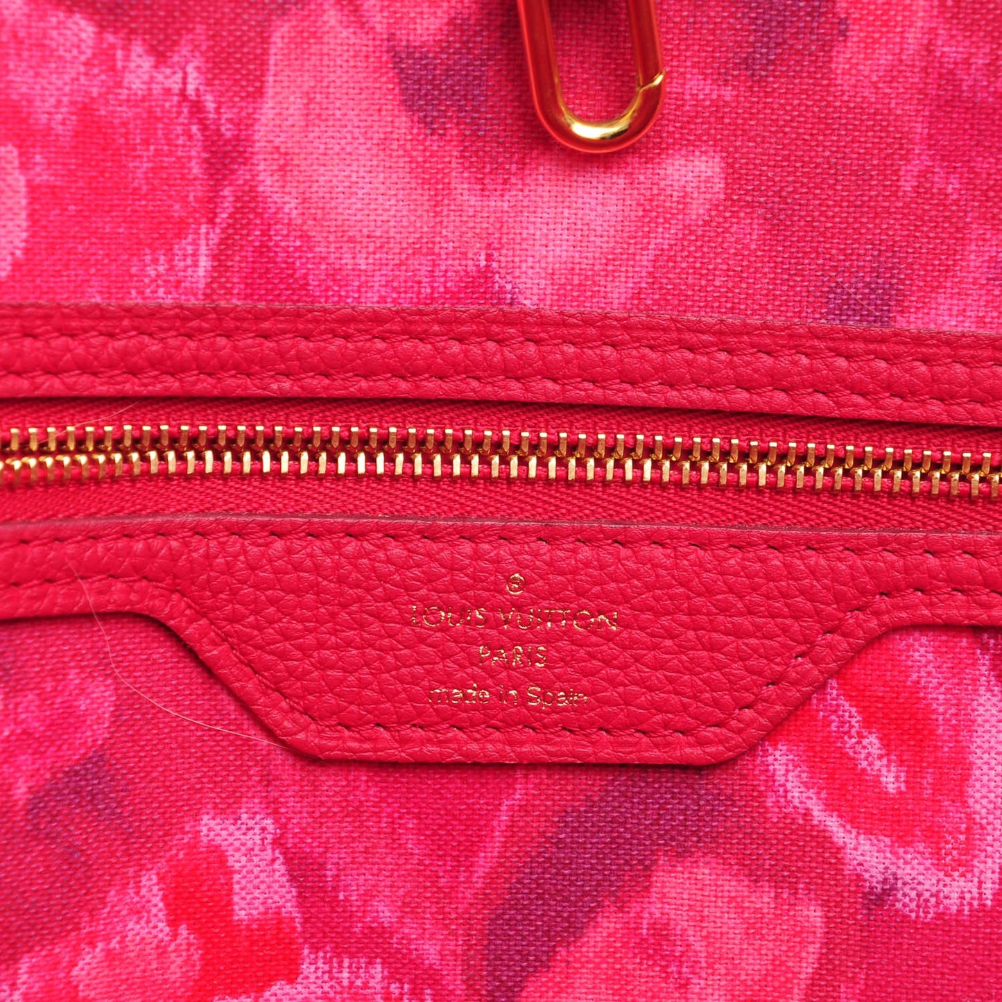 Monogram Articles de Voyage Ikat Neverfull MM Rose Indien