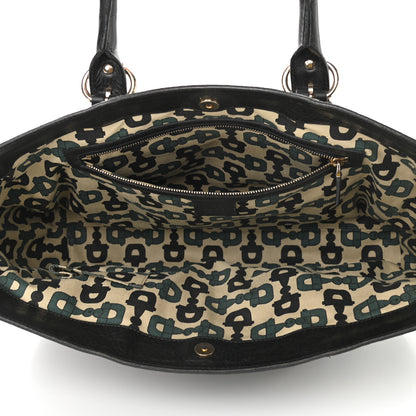 Gucci Guccissima Trim Signoria Tote Black 5 of 16