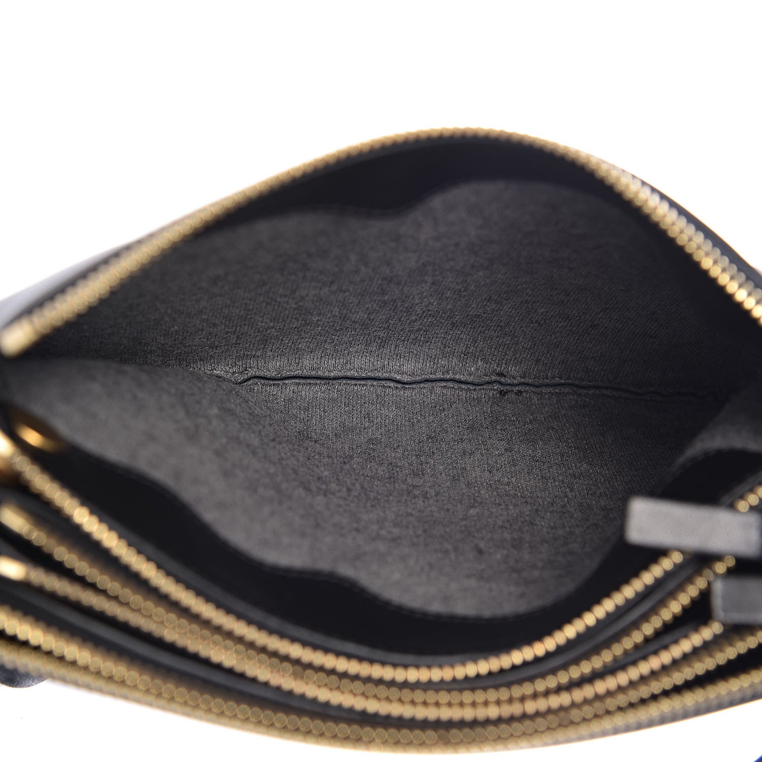 Celine Lambskin Small Trio Crossbody Bag Black 7 of 11