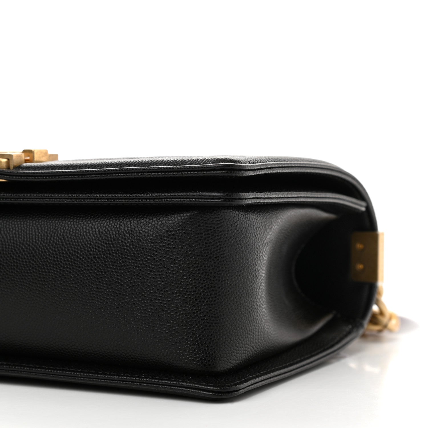 Chanel Caviar Quilted Medium Boy Flap Black 9 of 10