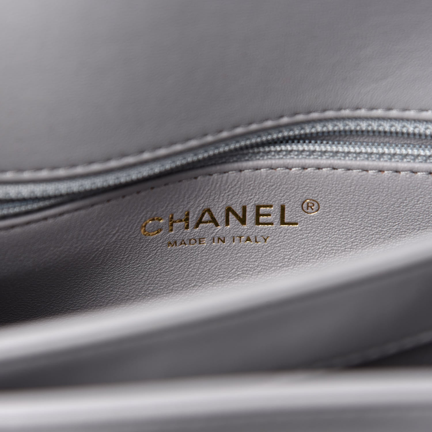 Chanel Lambskin Quilted Small Trendy CC Flap Dual Handle Bag Grey 8 of 11