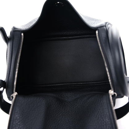 Hermes Taurillon Clemence Lindy 26 Black 7 of 9