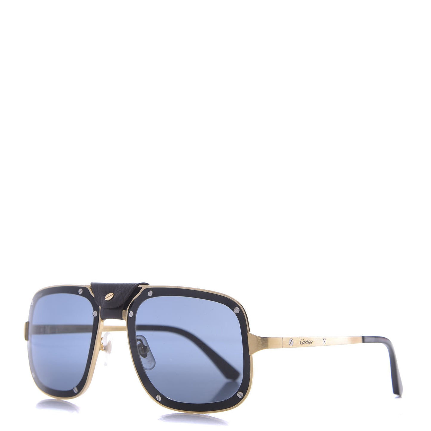 Titanium Santos De Sunglasses Gold