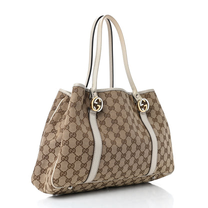 Gucci Monogram Medium Twins Tote Off White 2 of 4