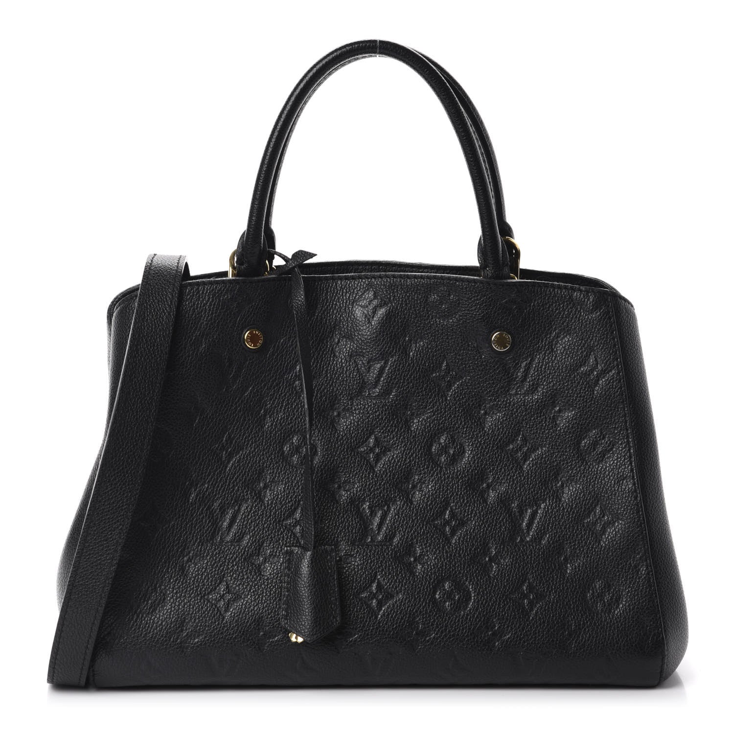 Louis Vuitton Empreinte Montaigne MM Black 1 of 11