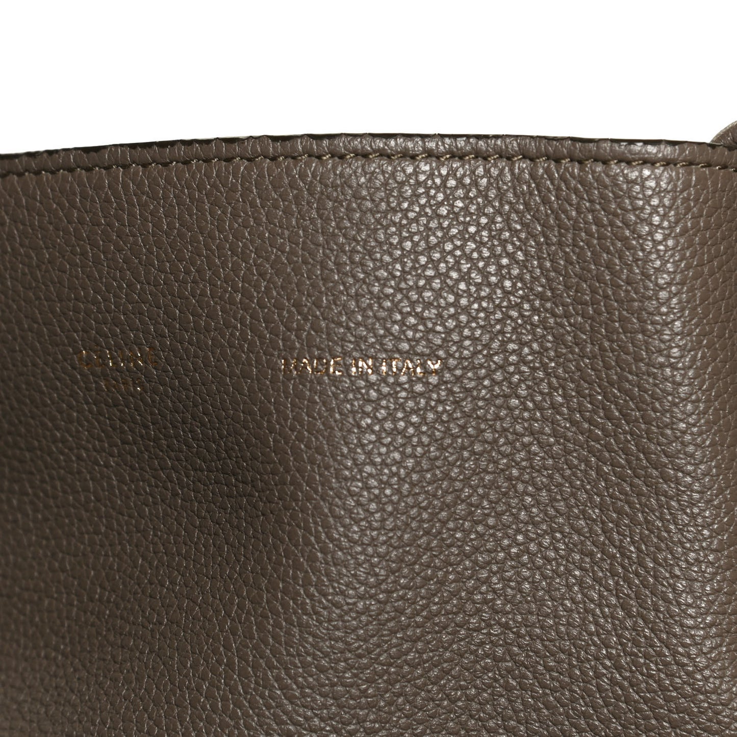 Soft Grained Calfskin Small Belt Cabas Phantom Taupe