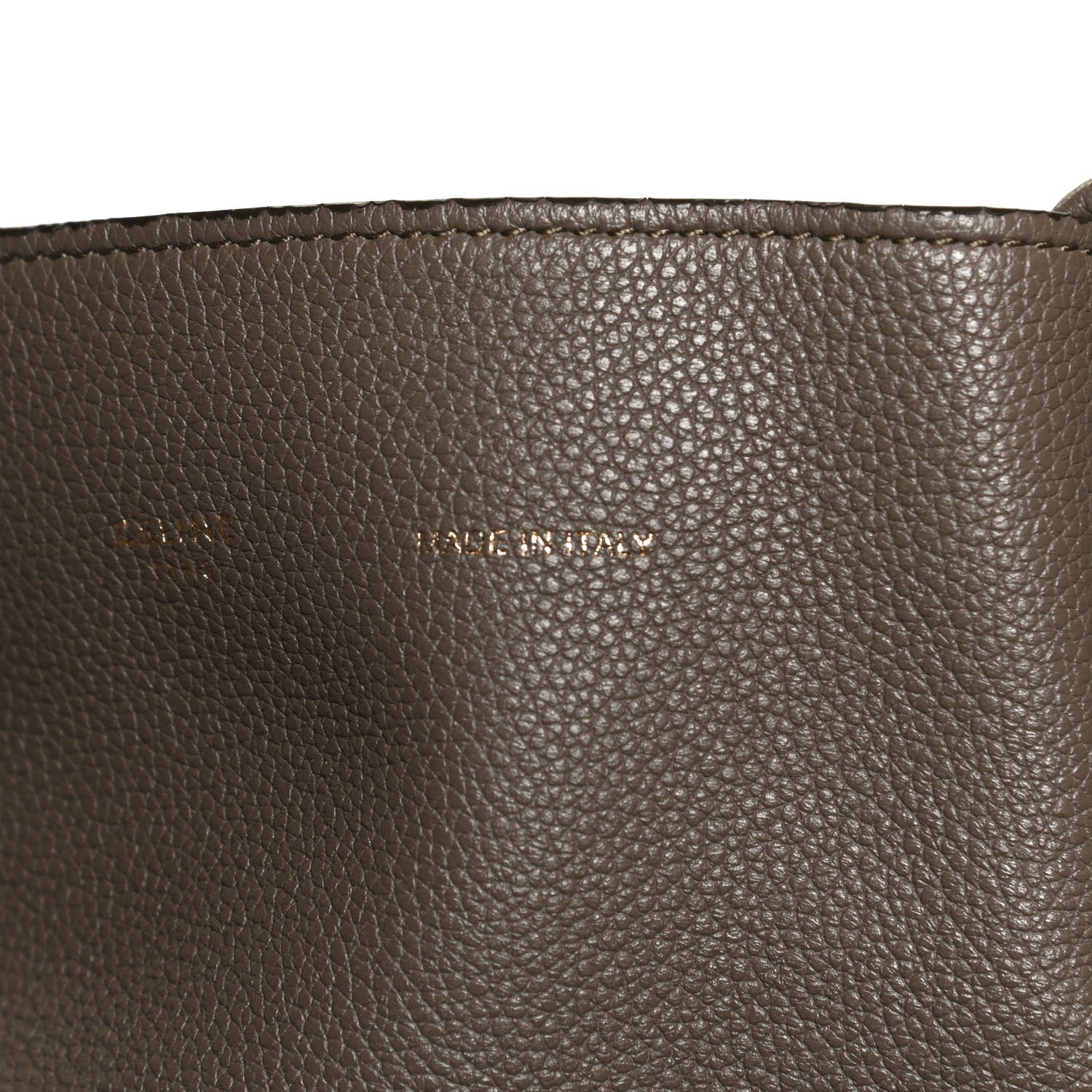 Celine Soft Grained Calfskin Small Belt Cabas Phantom Taupe 7 of 13