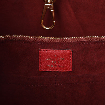 Louis Vuitton Calfskin Monogram Kimono Tote Cherry 6 of 8