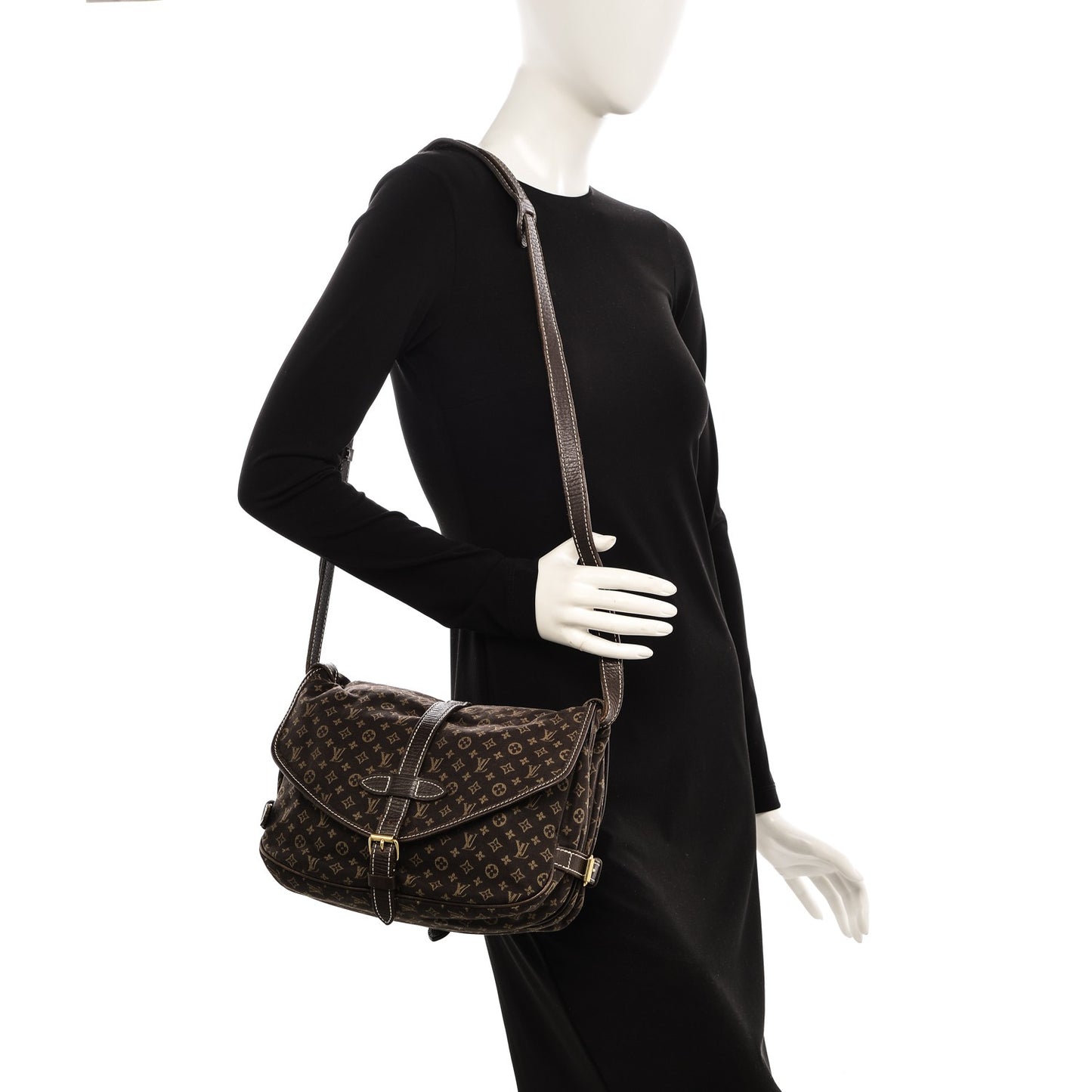 Monogram Mini Lin Saumur Ebene