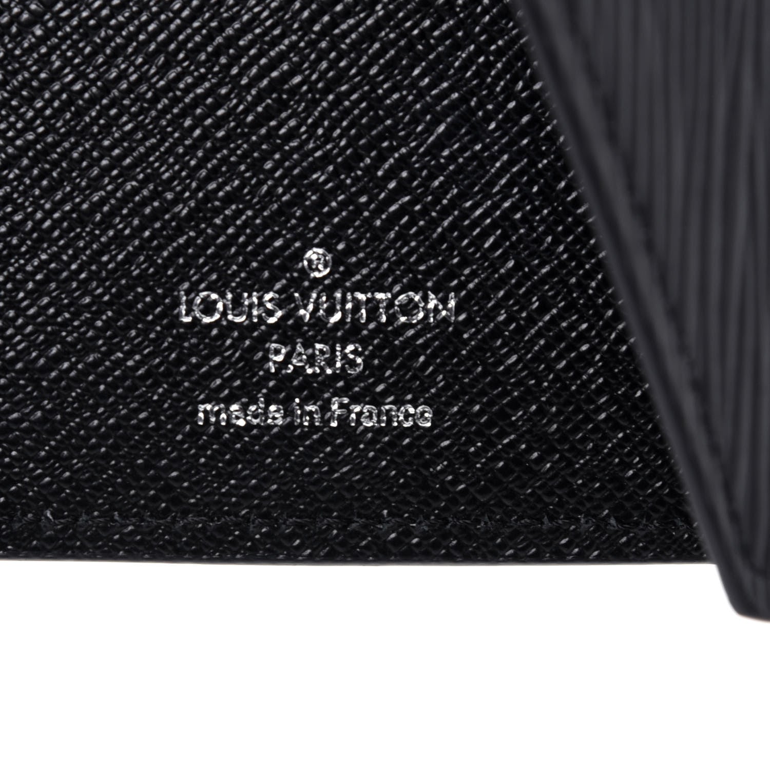 Louis Vuitton Epi Victorine Wallet Black 6 of 12
