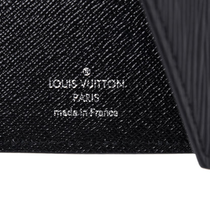 Louis Vuitton Epi Victorine Wallet Black 6 of 12
