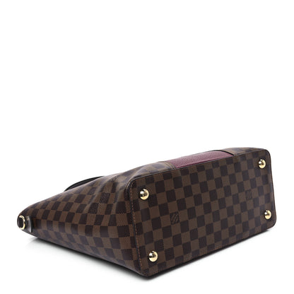 Louis Vuitton Damier Ebene Taurillon Jersey Bordeaux 4 of 12