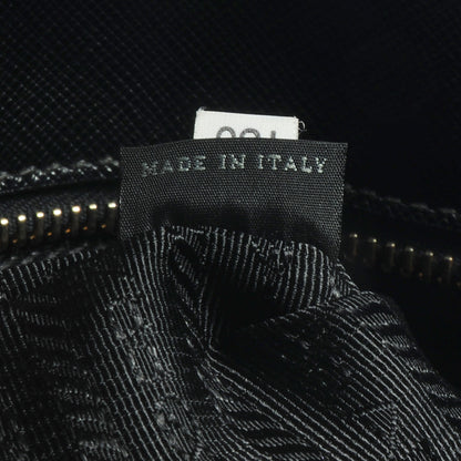 Prada Saffiano Lux Large Double Zip Tote Nero Black 8 of 9