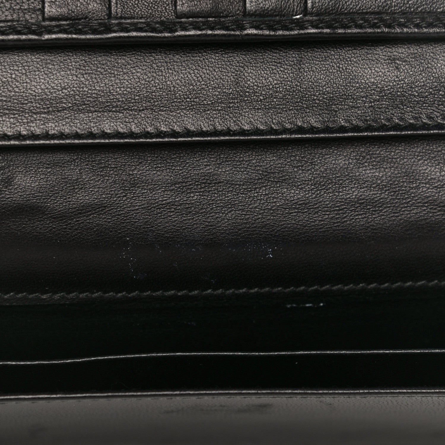 Bottega Veneta Nappa Intrecciato Embroidered Lace Continental Flap Wallet Black 20 of 20