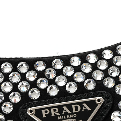 Prada Satin Crystal Re-Edition 2005 Shoulder Bag Cristal 11 of 12