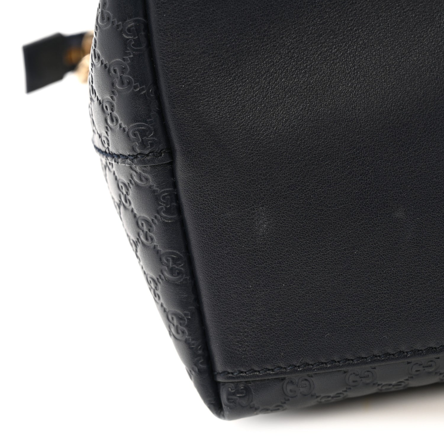 Gucci Soft Microguccissima Dome Satchel Navy 12 of 14