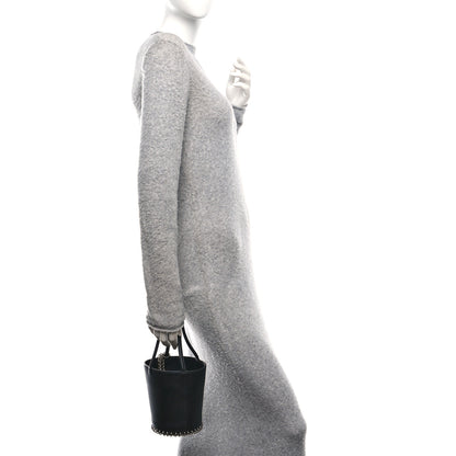Alexander Wang Smooth Calfskin Mini Roxy Bucket Bag Black 2 of 9