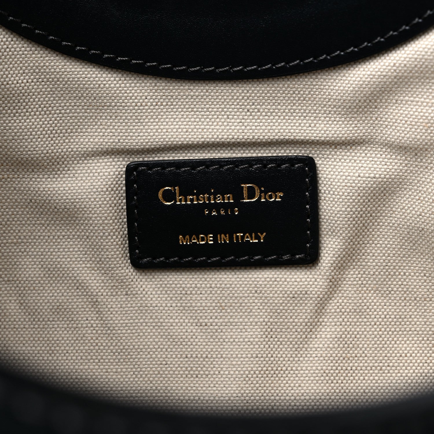 Christian Dior Oblique Fold Over Clutch Blue 6 of 10