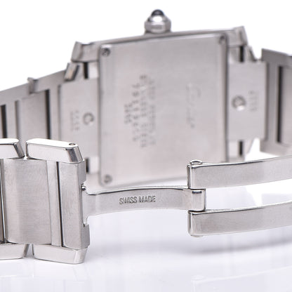 Cartier Stainless Steel 25mm Tank Francaise Quartz Watch 8 of 8